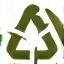 Recycling-Symbol für nachhaltige Verpackung